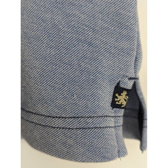 Nat Nast Luxury Originals Polo Shirt Men's Size Medium Blue Short Sleeve - Picture 5 of 6